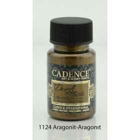 Cadence 1124 Aragonit Dora Metalik Kumaş Boyası