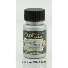 Cadence 1132 Gümüş Dora Metalik Kumaş Boyası
