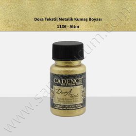 Cadence 1136 Altın Dora Metalik Kumaş Boyası