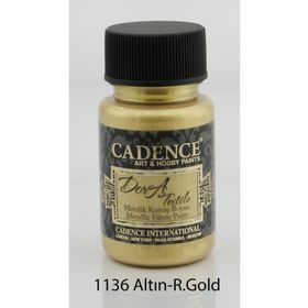 Cadence 1136 Altın Dora Metalik Kumaş Boyası