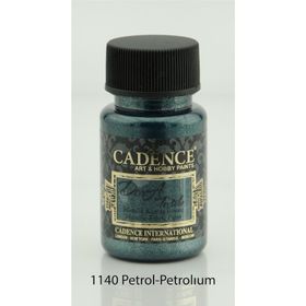 Cadence 1140 Petrol Dora Metalik Kumaş Boyası