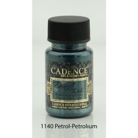 Cadence 1140 Petrol Dora Metalik Kumaş Boyası