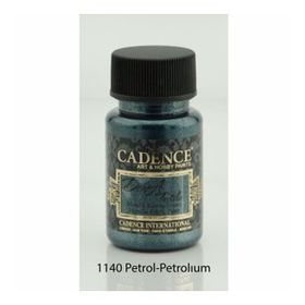 Cadence 1140 Petrol Dora Metalik Kumaş Boyası