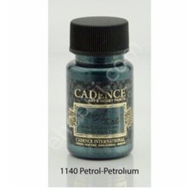 Cadence 1140 Petrol Dora Metalik Kumaş Boyası