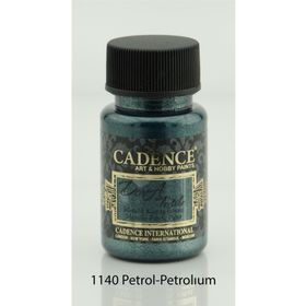 Cadence 1140 Petrol Dora Metalik Kumaş Boyası