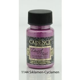 Cadence 1144 Siklamen Dora Metalik Kumaş Boyası