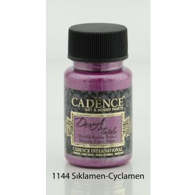 Cadence 1144 Siklamen Dora Metalik Kumaş Boyası