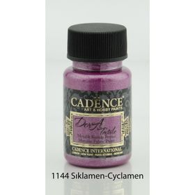 Cadence 1144 Siklamen Dora Metalik Kumaş Boyası
