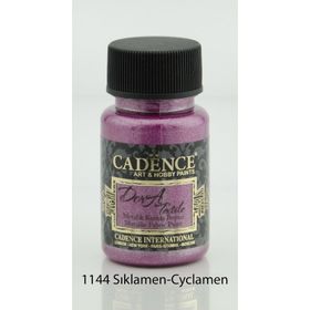 Cadence 1144 Siklamen Dora Metalik Kumaş Boyası