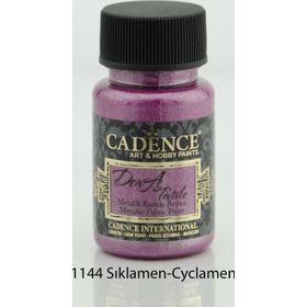 Cadence 1144 Siklamen Dora Metalik Kumaş Boyası