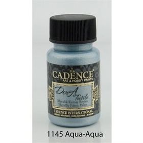 Cadence 1145 Aqua Dora Metalik Kumaş Boyası