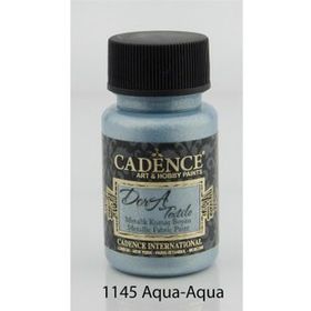 Cadence 1145 Aqua Dora Metalik Kumaş Boyası