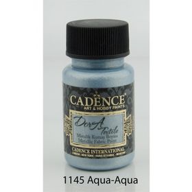 Cadence 1145 Aqua Dora Metalik Kumaş Boyası