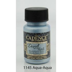 Cadence 1145 Aqua Dora Metalik Kumaş Boyası