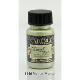 Cadence 1146 Mentol Dora Metalik Kumaş Boyası