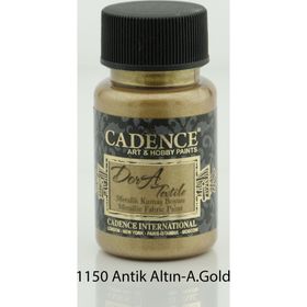 Cadence 1150 Antik Altın Dora Metalik Kumaş Boyası