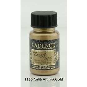 Cadence 1150 Antik Altın Dora Metalik Kumaş Boyası