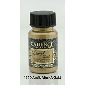 Cadence 1150 Antik Altın Dora Metalik Kumaş Boyası