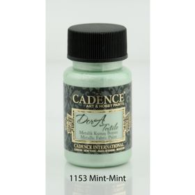 Cadence 1153 Mint Dora Metalik Kumaş Boyası