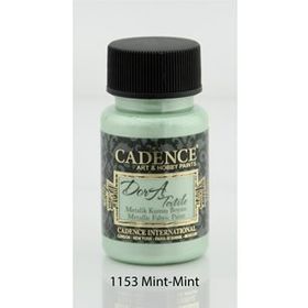 Cadence 1153 Mint Dora Metalik Kumaş Boyası