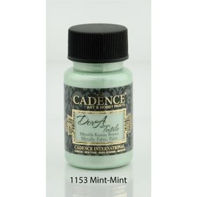Cadence 1153 Mint Dora Metalik Kumaş Boyası