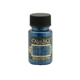 Cadence 1154 Sax Mavi Dora Metalik Kumaş Boyası