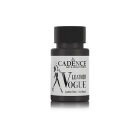 Cadence 12 Siyah 50 ml Vogue Deri Boyası