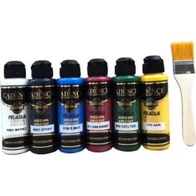 Cadence 120 ml 6'lı Akrilik Boya