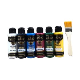 Cadence 120 ml 6'lı Akrilik Boya