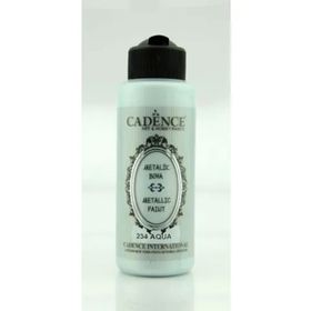 Cadence 120 ml Aqua Akrilik Ahşap Metalik Boya