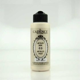 Cadence 120 ml Bej Akrilik Ahşap Metalik Boya
