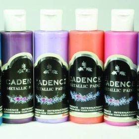 Cadence 120 ml Bej Akrilik Ahşap Metalik Boya