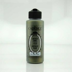 Cadence 120 ml Ceviz Yeşili Akrilik Ahşap Metalik Boya