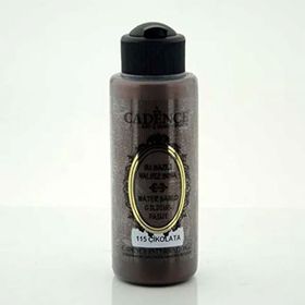 Cadence 120 ml Çikolata Akrilik Ahşap Yaldız Boya