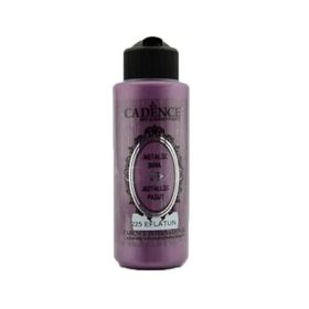 Cadence 120 ml Eflatun Akrilik Ahşap Metalik Boya