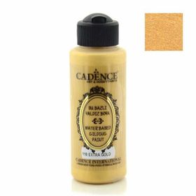Cadence 120 ml Extra Altın Akrilik Ahşap Yaldız Boya