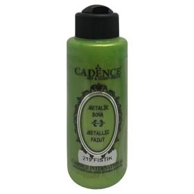 Cadence 120 ml Fıstık Yeşili Akrilik Ahşap Metalik Boya