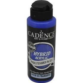 Cadence 120 ml H038 Ultramarine Hybrid Multisurfaces Akrilik Boya