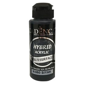 Cadence 120 ml HSA-060 Siyah Hybrid Multisurface Altın Simli Boya