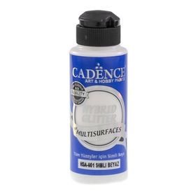 Cadence 120 ml HSA001 Beyaz Hybrid Multisurface Altın Simli Boya