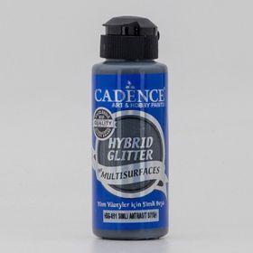 Cadence 120 ml HSG-091 Antrasit Siyah Hybrid Multisurface Gümüş Simli Boya