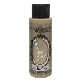 Cadence 120 ml İndian Akrilik Ahşap Metalik Boya