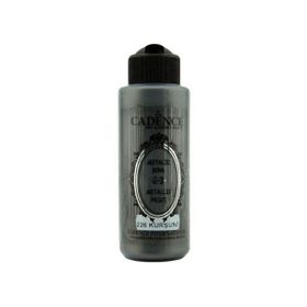 Cadence 120 ml Kurşun Akrilik Ahşap Metalik Boya