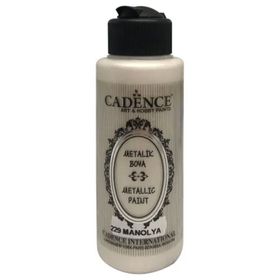 Cadence 120 ml Manolya Akrilik Ahşap Metalik Boya