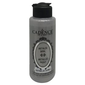 Cadence 120 ml Parlak Gümüş Akrilik Ahşap Metalik Boya