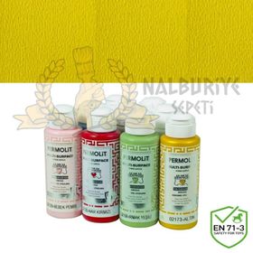 Cadence 120 ml Sarı Permolit Akrilik Boya