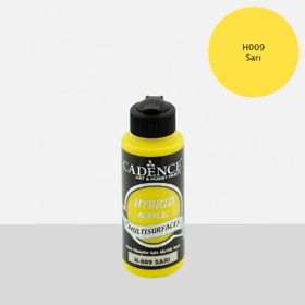 Cadence 120 ml Sarı Permolit Akrilik Boya