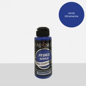 Cadence 120 ml Ultramarine Mavi Multisurface Akrilik Boya