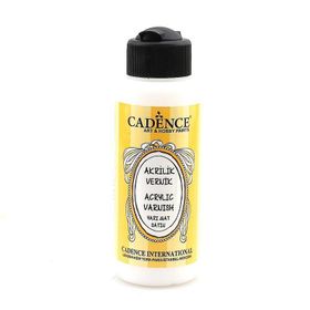 Cadence 120 ml Yarı Mat Su Bazlı Akrilik Vernik