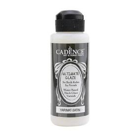 Cadence 120 ml Yarı Mat Ultimate Glaze Su Bazlı Sır Vernik